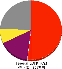 井手電気 損益計算書 2009年12月期