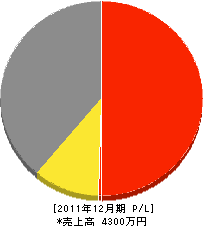 坂田電工 損益計算書 2011年12月期