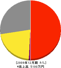 菅野建築 損益計算書 2009年12月期