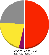 中林設備 損益計算書 2009年12月期