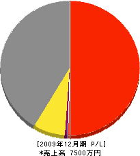 小南建設 損益計算書 2009年12月期