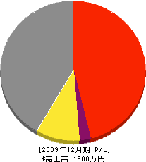 近藤電気商会 損益計算書 2009年12月期