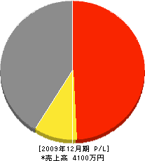 菅沼興業 損益計算書 2009年12月期