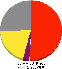 生駒土木 損益計算書 2010年12月期