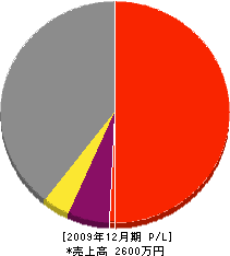 松井ハウス 損益計算書 2009年12月期