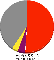 坂本設備 損益計算書 2009年12月期