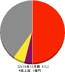 石川建築 損益計算書 2010年12月期