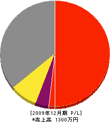 齋藤左官工業 損益計算書 2009年12月期