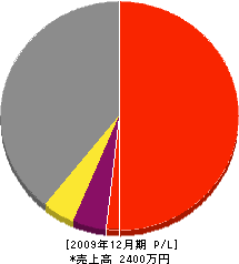 小林土木建設 損益計算書 2009年12月期