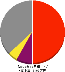 前田電気 損益計算書 2009年12月期