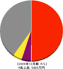 中村建設 損益計算書 2009年12月期