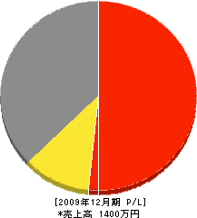 成和地建 損益計算書 2009年12月期
