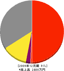 豊島配管 損益計算書 2009年12月期