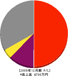 吉井工務店 損益計算書 2009年12月期