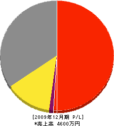 丸福建設 損益計算書 2009年12月期 丸福建設 損益計算書 2009年12月期
