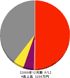 津田建設 損益計算書 2009年12月期