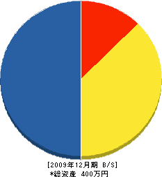 児玉電気工事 貸借対照表 2009年12月期