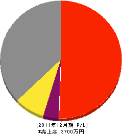 中泉建設 損益計算書 2011年12月期