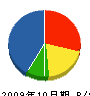 川島組 貸借対照表 2009年10月期