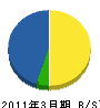 広沢塗装店 貸借対照表 2011年3月期