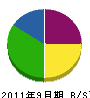 辻井塗装 貸借対照表 2011年9月期