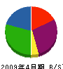 片倉工務店 貸借対照表 2009年4月期