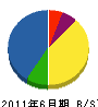 山川建設 貸借対照表 2011年6月期