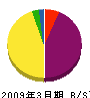 石川滝山造園 貸借対照表 2009年3月期