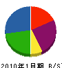 川添硝子 貸借対照表 2010年1月期