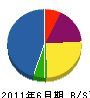 平田建装 貸借対照表 2011年6月期