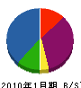 横浜ライテック 貸借対照表 2010年1月期