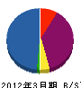 興亜技建 貸借対照表 2012年3月期