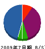 肥田鉄工 貸借対照表 2009年7月期