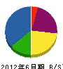 大沢消防機材 貸借対照表 2012年6月期