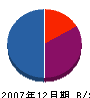 六笠電気 貸借対照表 2007年12月期