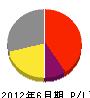 上浦電機 損益計算書 2012年6月期