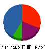 斉藤土木興業 貸借対照表 2012年3月期
