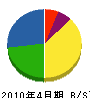 大功電気商会 貸借対照表 2010年4月期