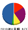 多田建設 貸借対照表 2010年6月期