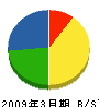 岐阜有線通信 貸借対照表 2009年3月期