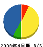 松井建設 貸借対照表 2009年4月期
