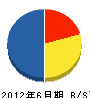 長崎イシガキ 貸借対照表 2012年6月期