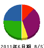 琉昇土建 貸借対照表 2011年6月期