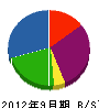 平沢土建 貸借対照表 2012年9月期