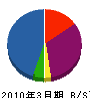 南陽舗道 貸借対照表 2010年3月期