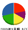 川上管工事 貸借対照表 2009年9月期