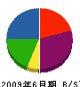 佐藤建設 貸借対照表 2009年6月期