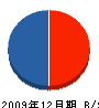 愛光電気 貸借対照表 2009年12月期