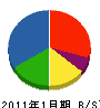櫻井工業 貸借対照表 2011年1月期