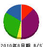 野沢塗装店 貸借対照表 2010年8月期